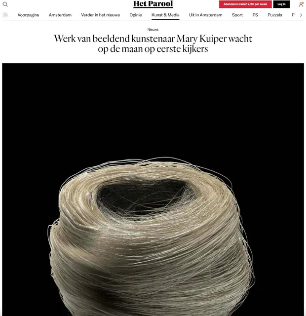 Het Parool on Mary Kuiper